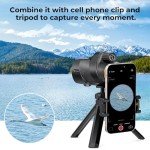 K&F Concept 80x100 Waterproof Monocular with Tripod