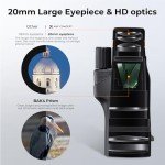 K&F Concept 80x100 Waterproof Monocular with Tripod