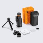K&F Concept 80x100 Waterproof Monocular with Tripod