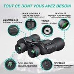 High-Power 10x50 Binoculars for Astronomy & Outdoors