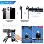 Zoom Lens Telescope with Tripod for Smartphones