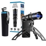 Zoom Lens Telescope with Tripod for Smartphones