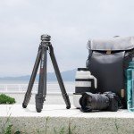 Lightweight Carbon Tripod with 3-Way Head