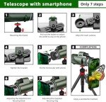 Pankoo 40x60 Compact Monocular Telescope for Beginners