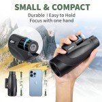 Gosky Titan 12X50 Waterproof Monocular with Smartphone Holder