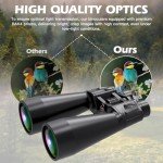 High Power 18X70 Binoculars for Astronomy Viewing