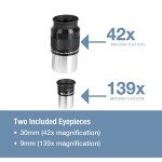 Zhumell 10-Inch Dobsonian Telescope for Beginners