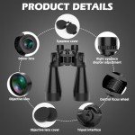 High Power 18X70 Binoculars for Astronomy Viewing