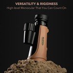 Scotar 12x50 Waterproof Monocular Telescope with Accessories