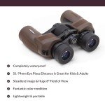 Lightweight 6.5x32 Binoculars for Birdwatching & Astronomy