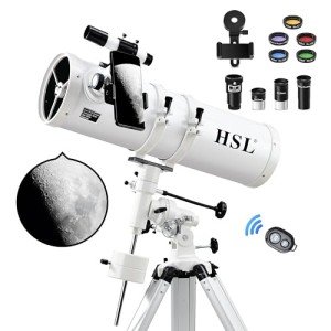 HSL 150EQ High-Powered Reflector Telescope for Beginners