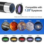 HSL 150EQ High-Powered Reflector Telescope for Beginners