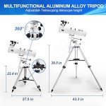 HSL 150EQ High-Powered Reflector Telescope for Beginners
