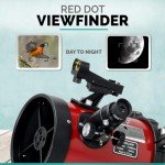 AmScope 130mm Reflector EQ Telescope Kit