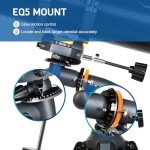 AOMEKIE 130EQ Newtonian Telescope for Beginners