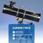 AOMEKIE 130EQ Newtonian Telescope for Beginners