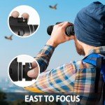 2 Pack 40x60 Monocular Telescopes with Smartphone Mount