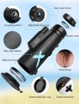 12x50 Monocular Telescope with Tripod and Bag