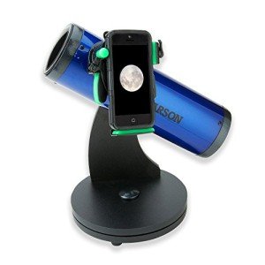 Carson SkySeeker Beginner Telescope with Smartphone Adapter