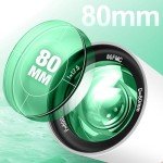 MEEZAA 80ED F7.5 Portable Telescope for Beginners