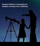 Beginner Friendly 70mm Astronomy Telescope with Tripod