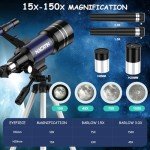 Beginner-Friendly 70MM Portable Astronomy Telescope