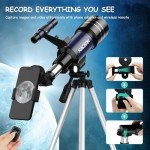 Beginner-Friendly 70MM Portable Astronomy Telescope