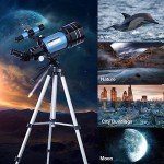 Beginner Friendly Reflector Telescope for Stargazing