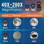 130AZ Reflector Telescope for Beginner Astronomy