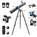 Cassini 1000mm Reflector Telescope with Smartphone Adapter