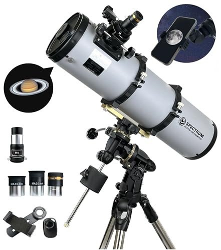 Premium 6” Beginner Telescope for Kids and Adults