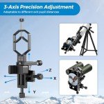 APEXEL 3-Axis Telescope Phone Adapter