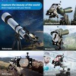APEXEL 3-Axis Telescope Phone Adapter