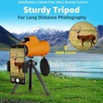 Python 10x42 Monocular with Tripod and Smartphone Adapter