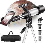 70mm Aperture Refractor Telescope for Beginners