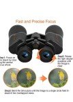 EACONN 10X50 Binoculars for Stargazing and Wildlife