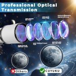 80mm Portable Telescope for Beginners and Kids