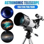 300mm Beginner Telescope for Star and Moon Viewing