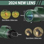 40X60 HD Monoculars with Tripod and Smartphone Mount