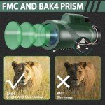 40X60 HD Monoculars with Tripod and Smartphone Mount