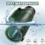 40X60 HD Monoculars with Tripod and Smartphone Mount