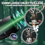 High-Powered Monocular for Smartphone and Outdoor Fun