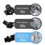 Hylastar Portable Refractor Telescope for Beginners