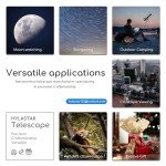 Hylastar Portable Refractor Telescope for Beginners