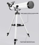 700mm Reflector Telescope with Tripod for Beginners