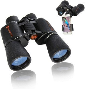 EACONN 10X50 Beginner Binoculars for Stargazing