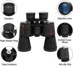EACONN 10X50 Beginner Binoculars for Stargazing
