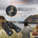 EACONN 10X50 Beginner Binoculars for Stargazing