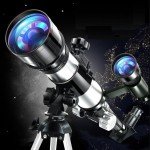 2024 Beginner Telescope with Tripod and Travel Bag