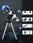 2024 Beginner Telescope with Tripod and Travel Bag
